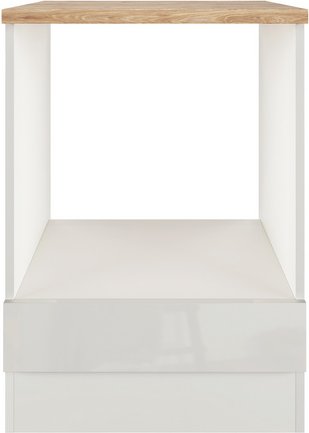 Thumbnail - Flex-Well Herdumbauschrank, »Lund«, LxBxH: 60x60x85 cm, lichtgrau glänzend