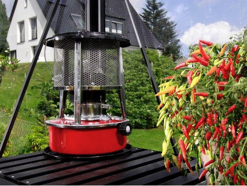 Thumbnail - Parasene Petroleumheizung »Big Red«, Höhe: 45 cm - silberfarben