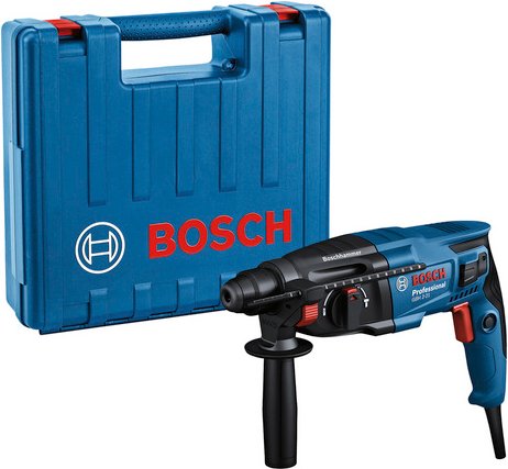 Thumbnail - BOSCH PROFESSIONAL Bohrhammer »GBH 2-21 Professional«, max. Drehzahl: 4800 U/min, BxH: 88 x 205 mm - blau | schwarz