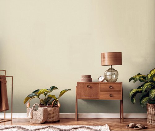 Thumbnail - A.S. Création Vliestapete »Maha Dubai«, BxL: 53 x 1005 cm, Uni, leicht strukturiert - beige