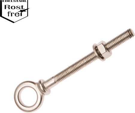 CONACORD Augbolzen, Größe: M8, Länge: 110 mm - grau