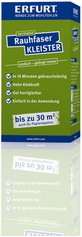 ERFURT Rauhfaser & Kleister, 200g - weiss