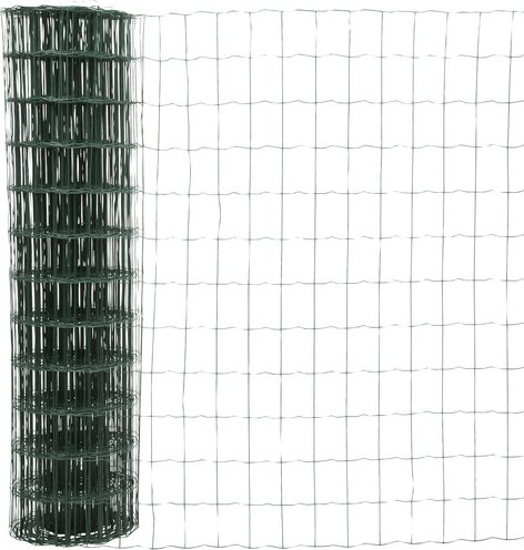 FLORAWORLD Gitterzaun, HxL: 100 x 2500 cm, Stahl, grün - gruen