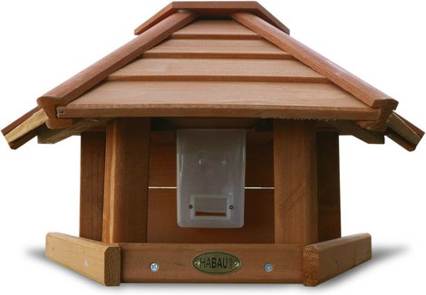 HABAU Vogelhaus, BxHxT: 53 x 30 x 25 cm, Holz - braun
