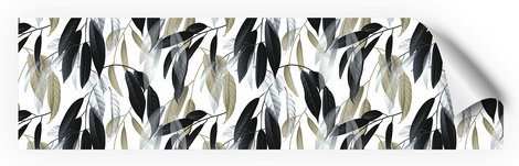 mySPOTTI Küchenrückwand-Panel »fixy«, weiß/beige/schwarz