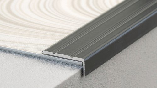 CARL PRINZ Winkelprofil, BxH: 24.5 x 10 mm, selbstklebend - grau