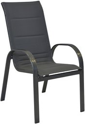 MERXX Gartensessel »Amalfi«, Textil, BxHxT: 57 x 105 x 77 cm - grau