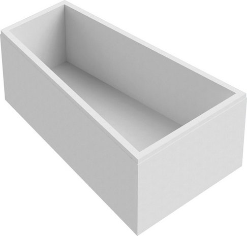 OTTOFOND Wannenträger »Galia«, BxHxL: 131,3 x 63 x 172 cm, weiß - weiss