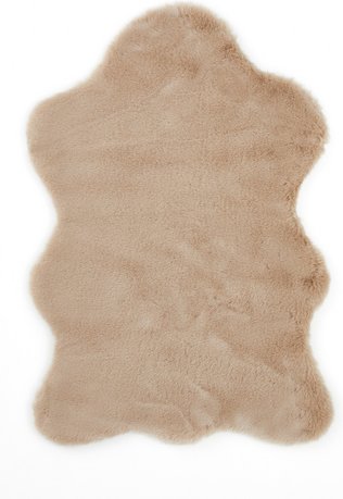 LUXORLIVING Kunstfell »Coste«, 55x80 cm, taupe - beige