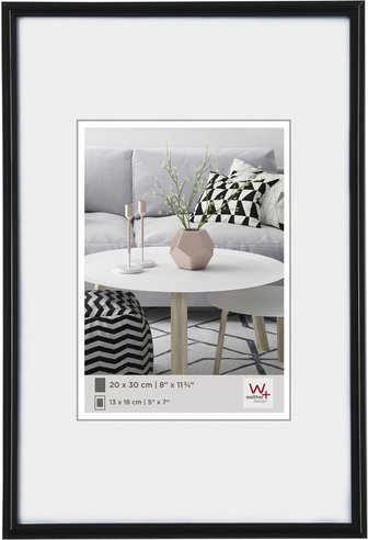 CASAYA Bilderrahmen, CASAYA Kunststoffrahmen, Silber, 40x50 cm - silberfarben