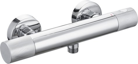 Thumbnail - WELLWATER Wannen- und Brausethermostat »Caltanissetta«, Messing, verchromt - silberfarben