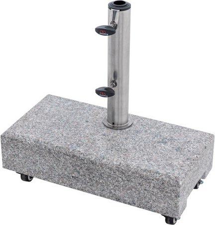 DOPPLER balkonsockel, Granit, BxHxL: 32 x 11 x 45 - grau