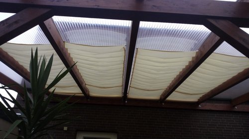 FLORACORD Sonnensegel, BxL: 88 x 275 cm, UV-Schutz: 95 % - beige