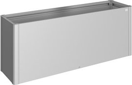 Thumbnail - BIOHORT Hochbeet, 0,685 l, rechteckig - silberfarben