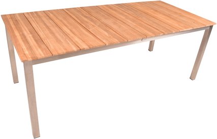 GARDEN PLEASURE Gartenmöbelset »DALLAS«, 6 Sitzplätze, max. Belastung: 110 kg - braun