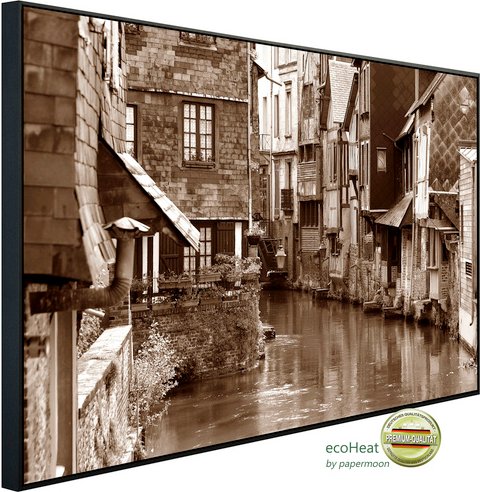 papermoon Infrarotheizung »EcoHeat - Venedig Sepia«, Matt-Effekt - bunt