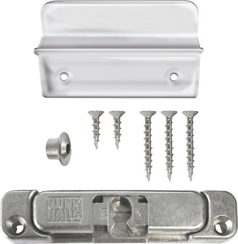 Meeth Griffschale, für: Balkontür, Kunststoff (PVC) - silberfarben