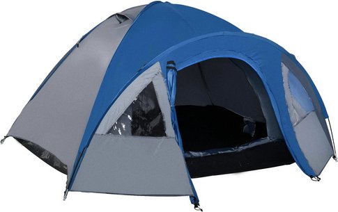 Thumbnail - Outsunny Kuppelzelt, Für: 4, blau