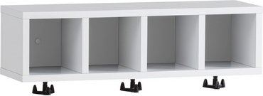 SCHILDMEYER Regal »Balto «, BxH: 59,8 x 20,2 cm, kreideweiß - weiss