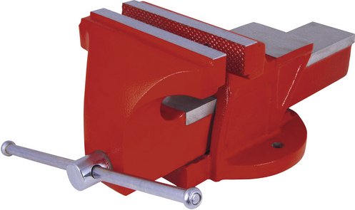 Thumbnail - CONNEX Schraubstock, Stahl/Sphärostahlguss, Spannweite: 125 mm