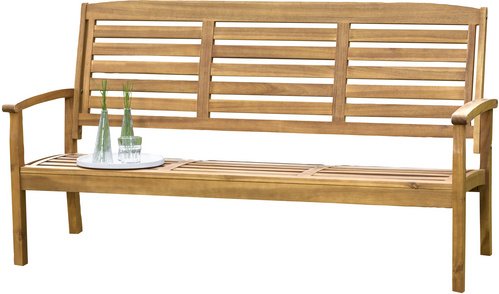 Thumbnail - MERXX Gartenbank »Paraiba«, Holz, 3-Sitzer, BxHxT: 161 x 92 x 62 cm - braun