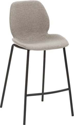 Mayer Sitzmöbel Barhocker »1176«, BxHxT: 49 x 96 x 49 cm, grau