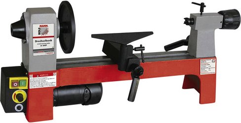 HOLZMANN-MASCHINEN Drechselbank »D300F«, 250 W - rot