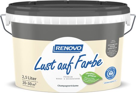RENOVO Dispersionsfarbe - beige