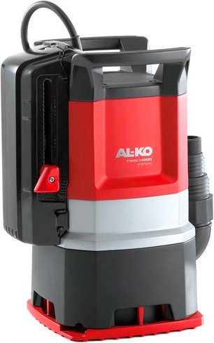 AL-KO Tauchpumpe »Premium«, Förderleistung 15000 l/h, 1000 W - rot