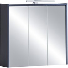 SCHILDMEYER LED-Spiegelschrank »Lovis Kent«, BxH: 65 x 62,7 cm, nachtblau