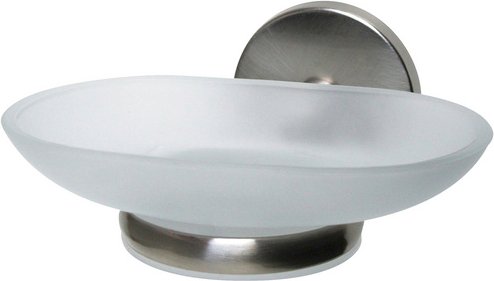 FACKELMANN Glasablage »Fusion«, BxHxT: 13 x 6 x 12 cm - silberfarben