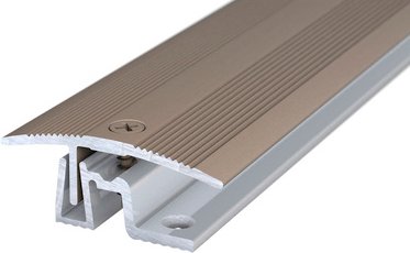 CARL PRINZ Übergangsprofil »PS 400«, BxH: 38 x 15 mm, versenkt gelocht - silberfarben