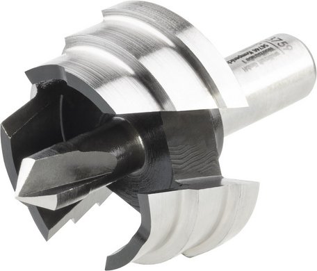 WOLFCRAFT Bohrer, für GFK ø28/32/35mm - silberfarben