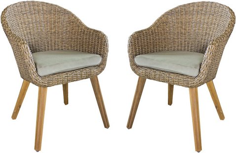 GARDEN PLEASURE Gartenstuhl »Carson«, BxHxL: 66 x 84 x 62 cm - braun