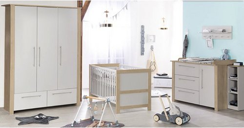 roba Kindermöbel-Set »Matilda«, lichtgrau