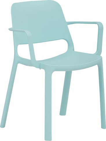 Mayer Sitzmöbel Stapelstuhl »2051«, BxL: 62 x 54,5 cm, Kunststoff - blau