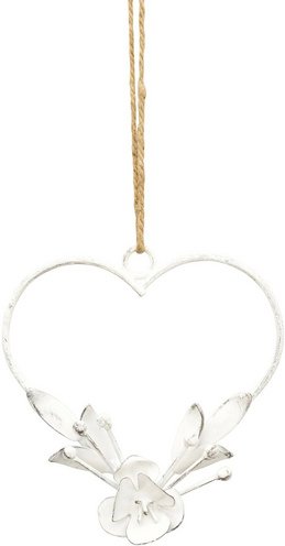 Flowerbox Kerzenhänger - weiss