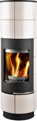 THORMA Kaminofen »Delia«, weiss, Keramik, 7,5 kW, Zeitbrand geeignet