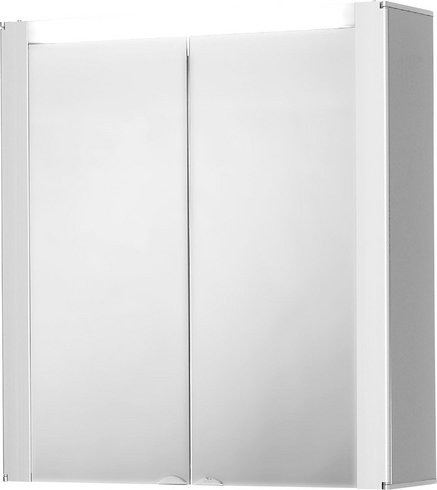 Thumbnail - JOKEY Spiegelschrank »Tromsö«, 2-türig, BxH: 63 x 68,5 cm, beleuchtet - silberfarben