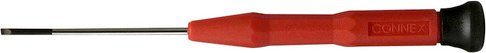 CONNEX Schraubendreher, Klingenlänge: 60 mm, Stahl, Längsschlitz - rot