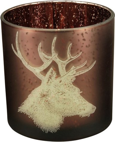 Flowerbox Teelichthalter - schwarz