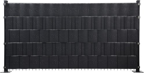 FLORAWORLD Sichtschutzstreifen »Comfort«, PVC, LxH: 251,5 x 19 cm - grau