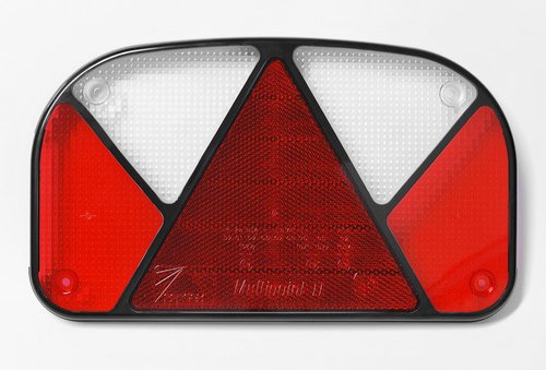 STEMA Leuchtenglas, Länge: 23 cm, Kunststoff - rot