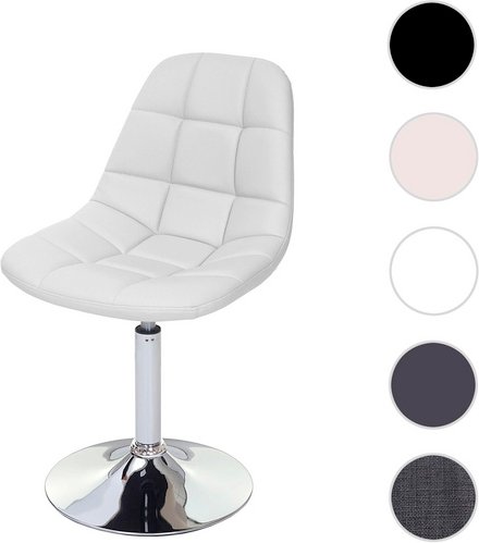 MVG Esszimmerstuhl »MVG-A60«, 360° drehbar - weiss