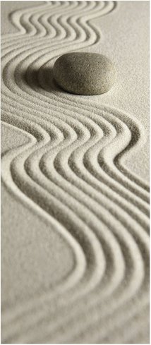 mySPOTTI Badrückwand »Zen«, BxH:90 cm x 210 cm, beige