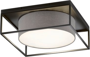 Thumbnail - Fischer & Honsel Deckenleuchte »Carre«, Metall, 25 W - schwarz