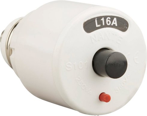 SLS-Elektro Schraubautomat, 1-polig, B, 16 A - weiss