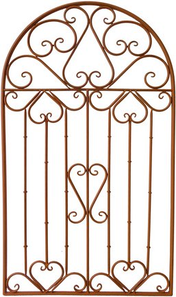 GARDEN PLEASURE Wanddeko »TARVOS«, rostfarben, Stahl, für Wände - braun