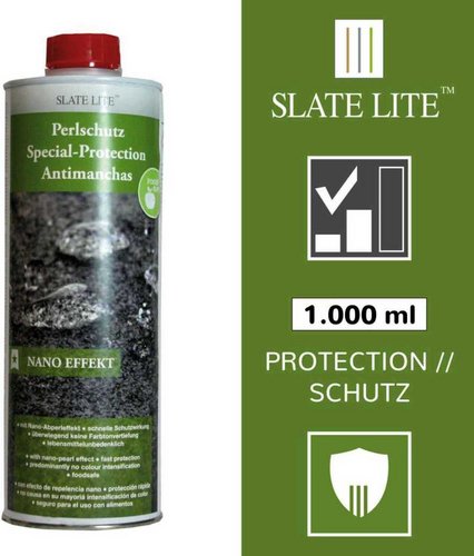 SlateLite Naturstein-Imprägnierung, 1 l, Geeignet für Naturstein