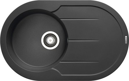 Pyramis Einbauspüle »Alazia«, Granit, BxHxL: 78 x 49 cm - grau